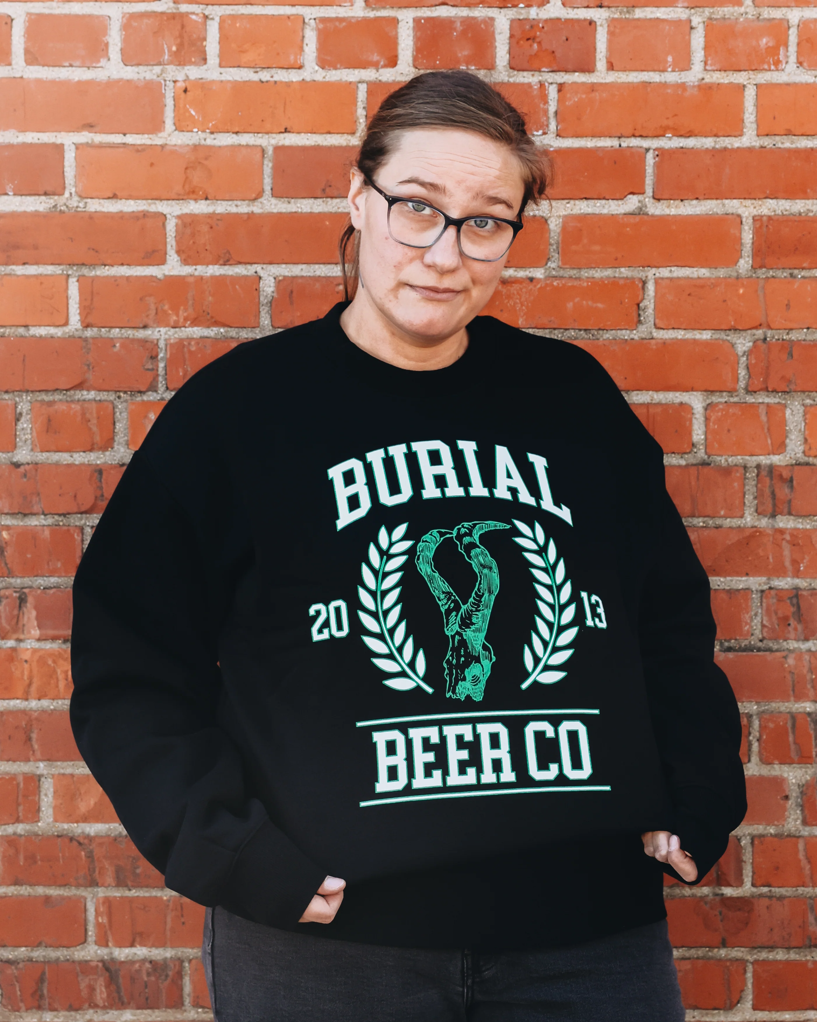 Black Horn Collegiate Crewneck