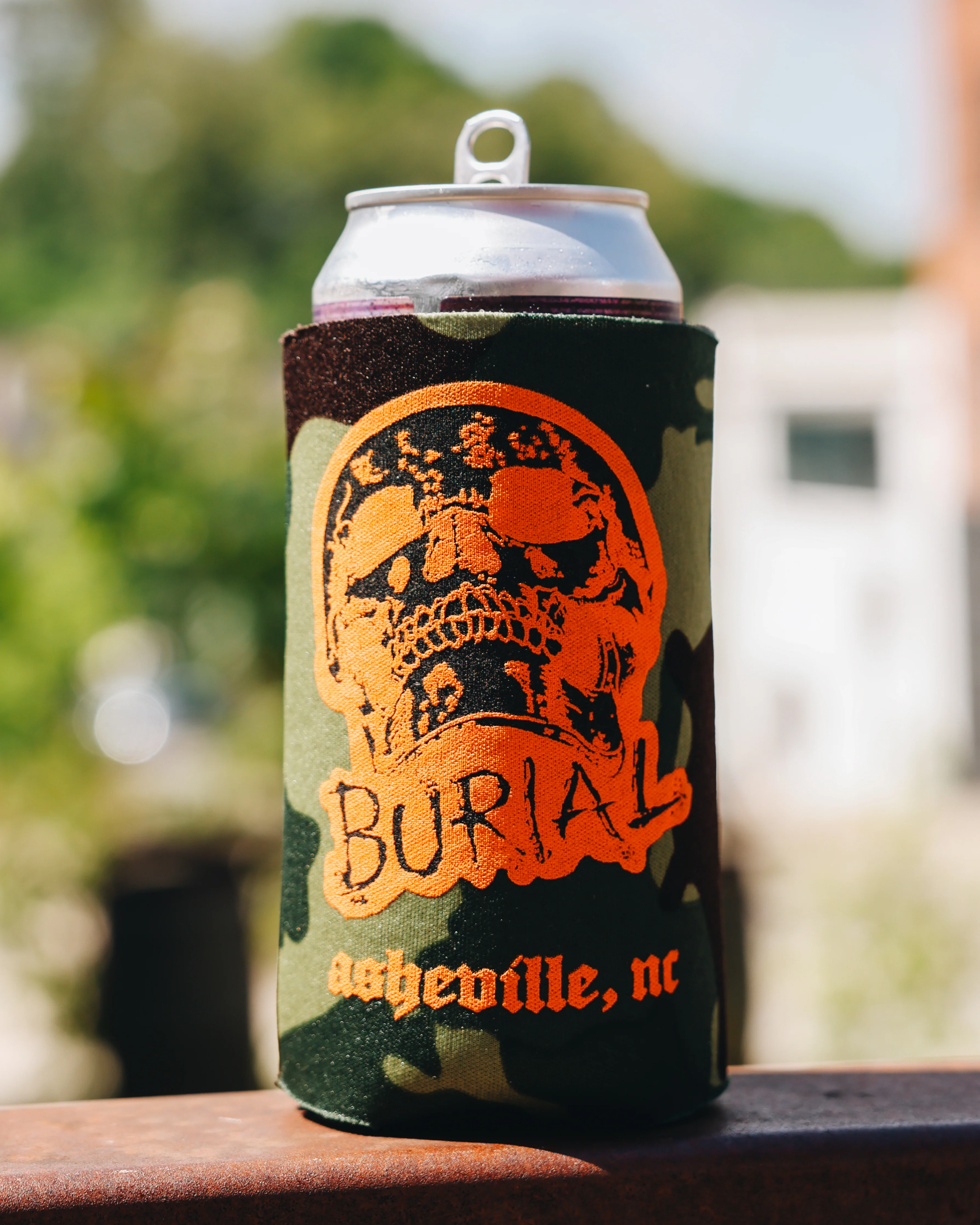 Camo/Skull Can Cooler Sleeve